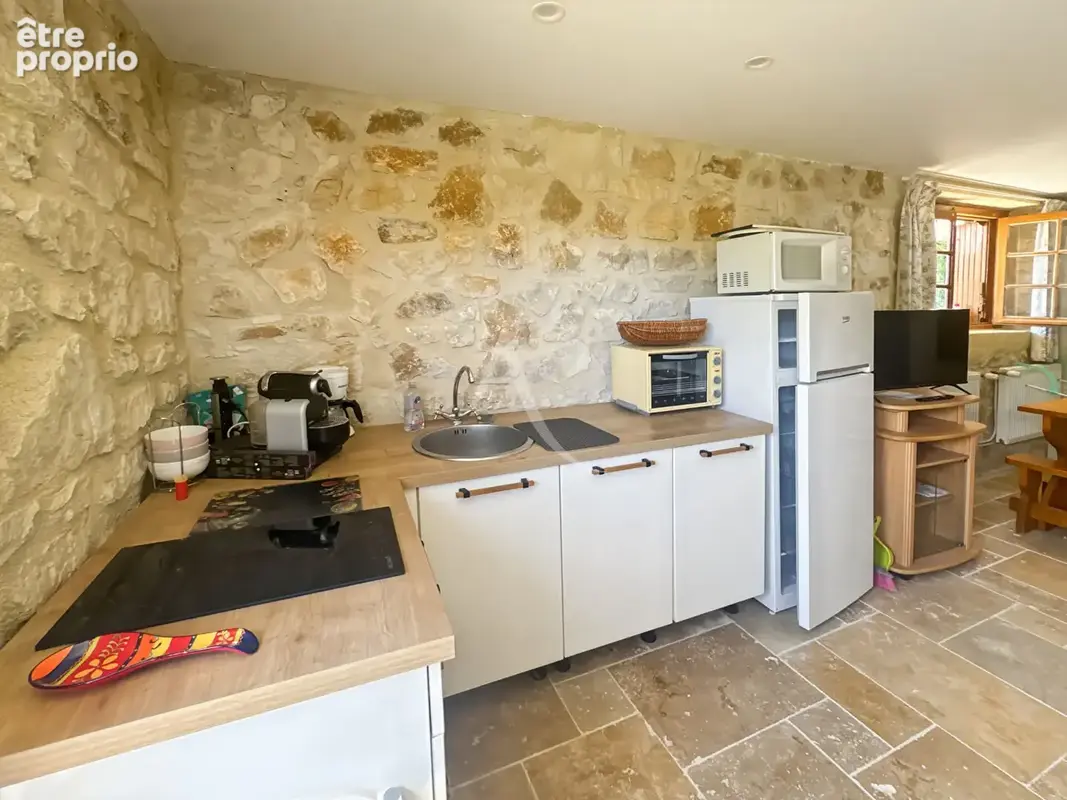 Prayssac centre à pied - maison en pierre avec studio indépendant - photo 10