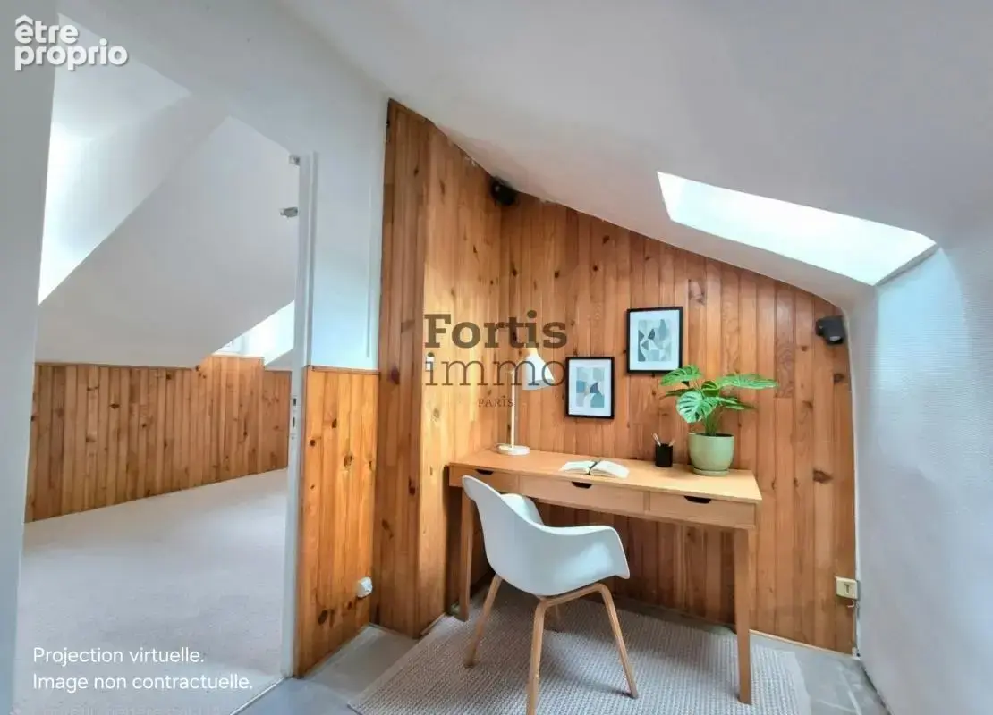 Paris 2 - duplex de 3 pieces, dernier etage avec vue degagee - photo 10