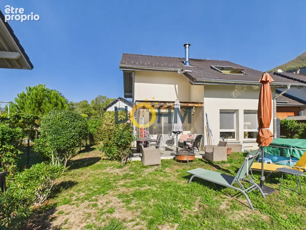 Saint alban leysse - a vendre maison contemporaine avec vue montagnes dans un cadre campagnard - photo 2