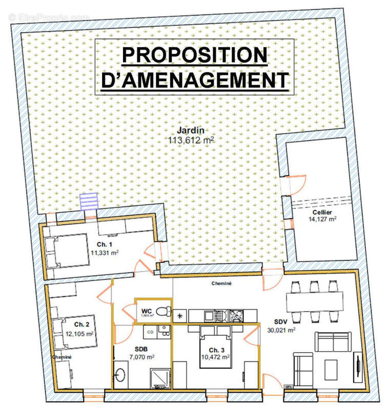 Maison à DUN-SUR-AURON