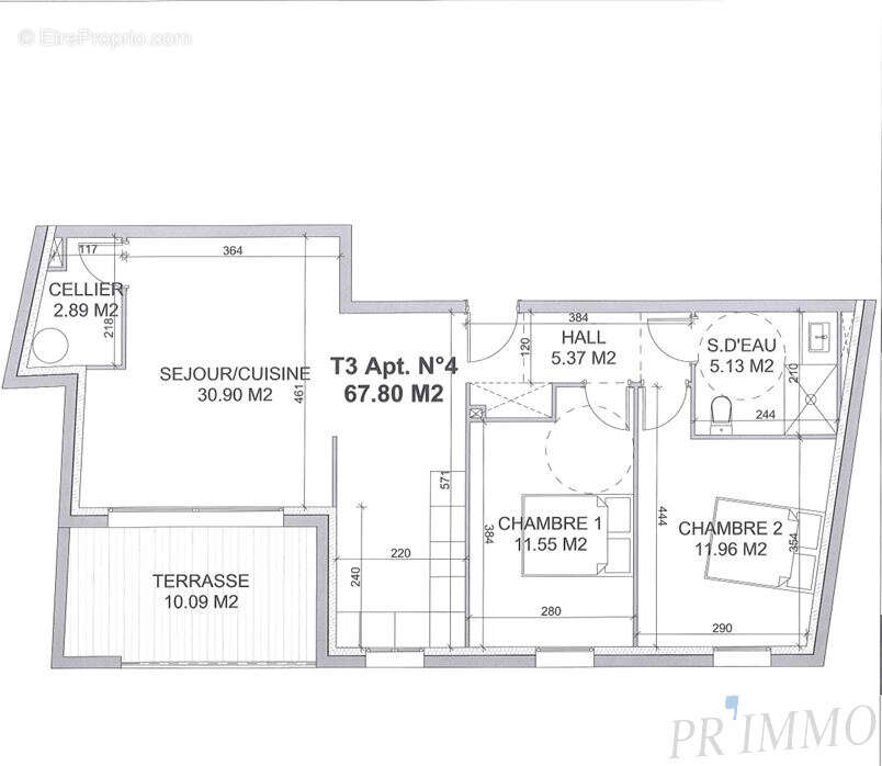 Appartement à PUGET-SUR-ARGENS