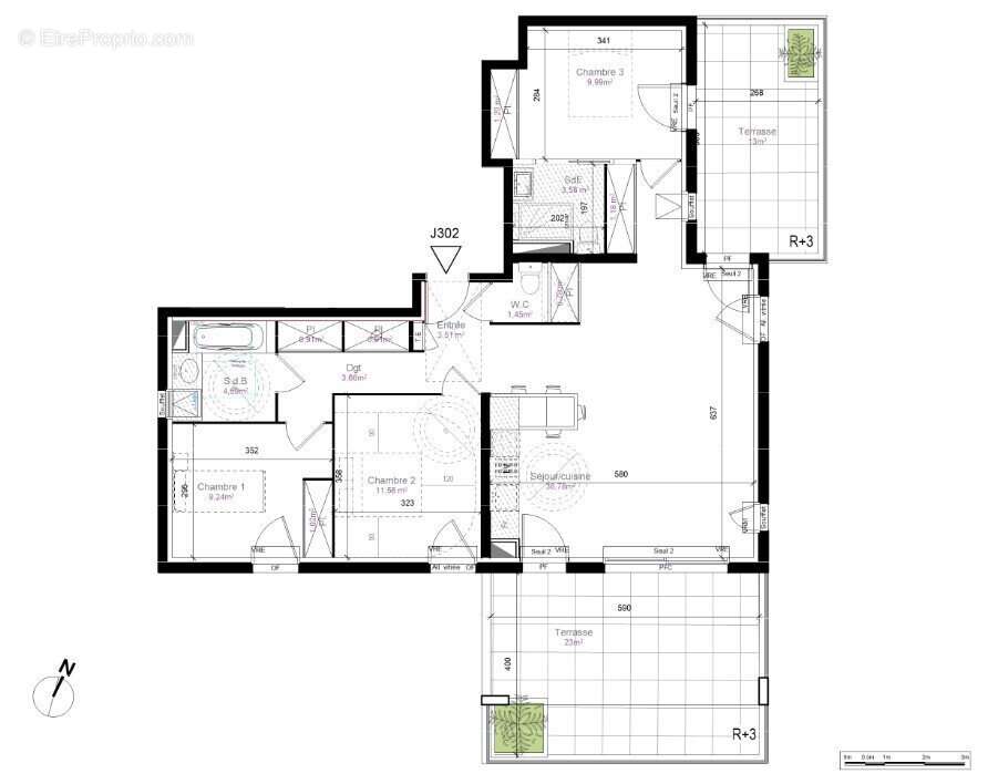 Appartement à LE CRES