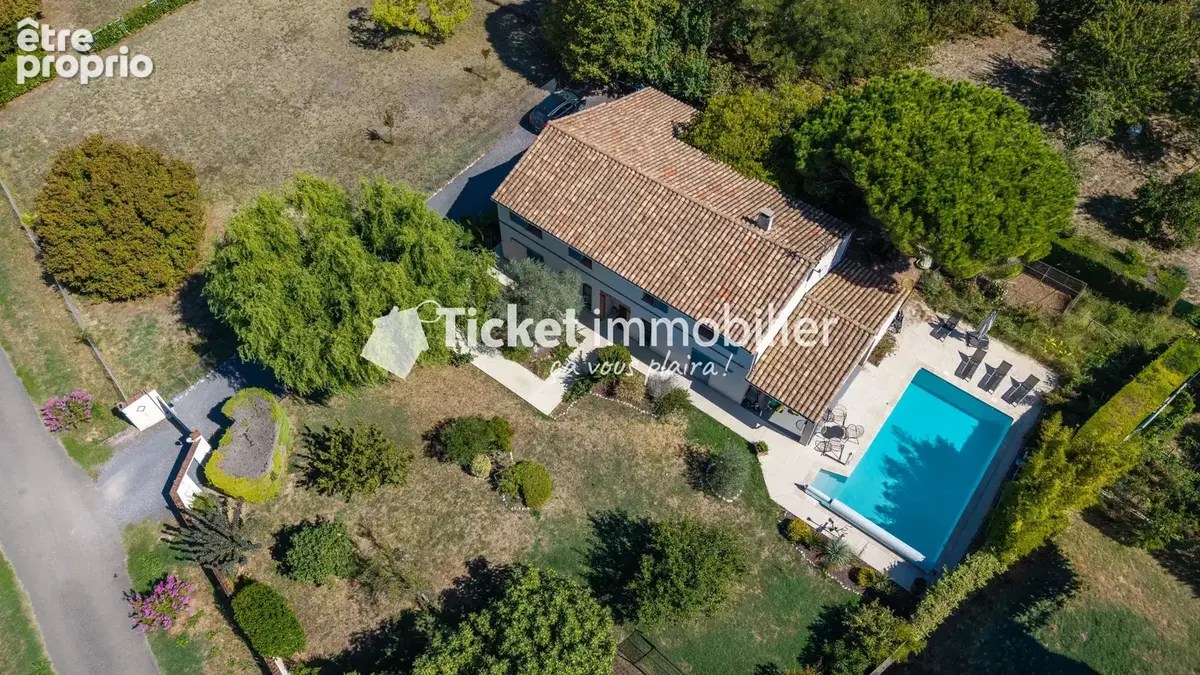 Maison t7 235m2 avec piscine, garage, terrain arbore de 1480m2, pompe a chaleur neuve, dpe a, proche toulouse etc ... - photo 3