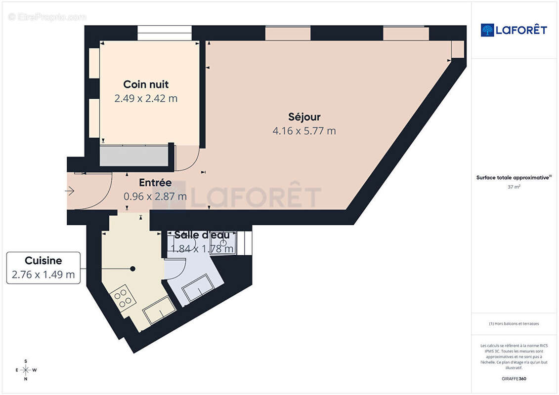 Appartement à NICE