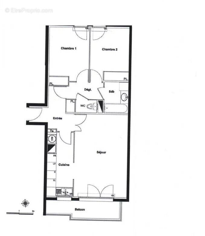 Appartement à SAINT-DENIS