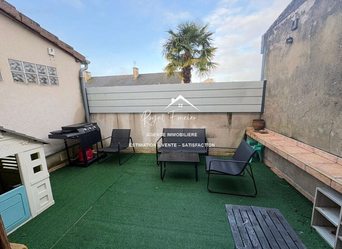 Terrasse sans vis à vis  - Maison à CHATELLERAULT