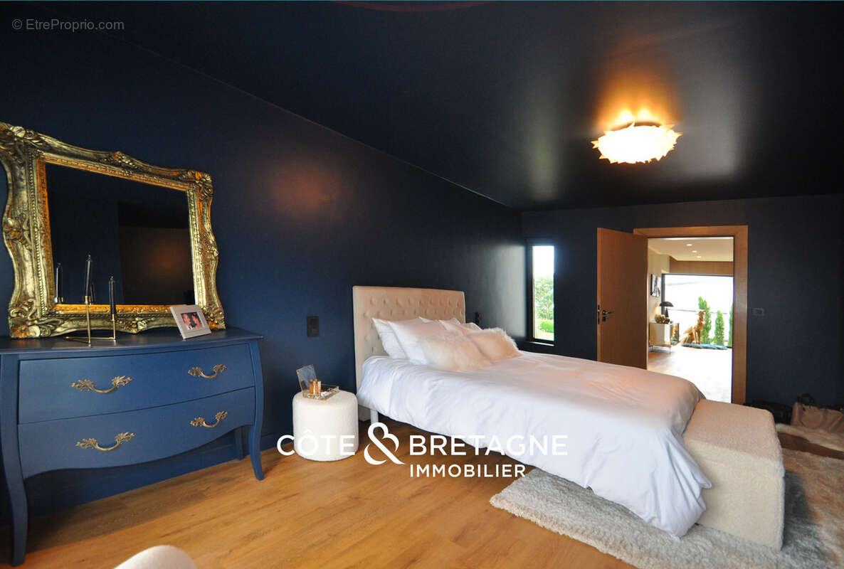 Maison contemporaine a plerin, proche des rosaires avec petite vue mer  réf : 202593 - photo 14