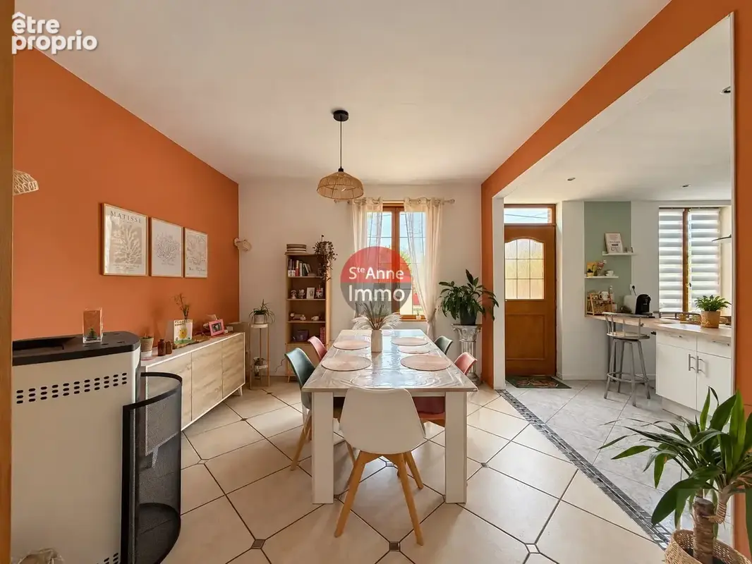 Champien - 96m2 - 3 chambres - 1 bureau - garages - jardin - terrasse - cave - photo 6