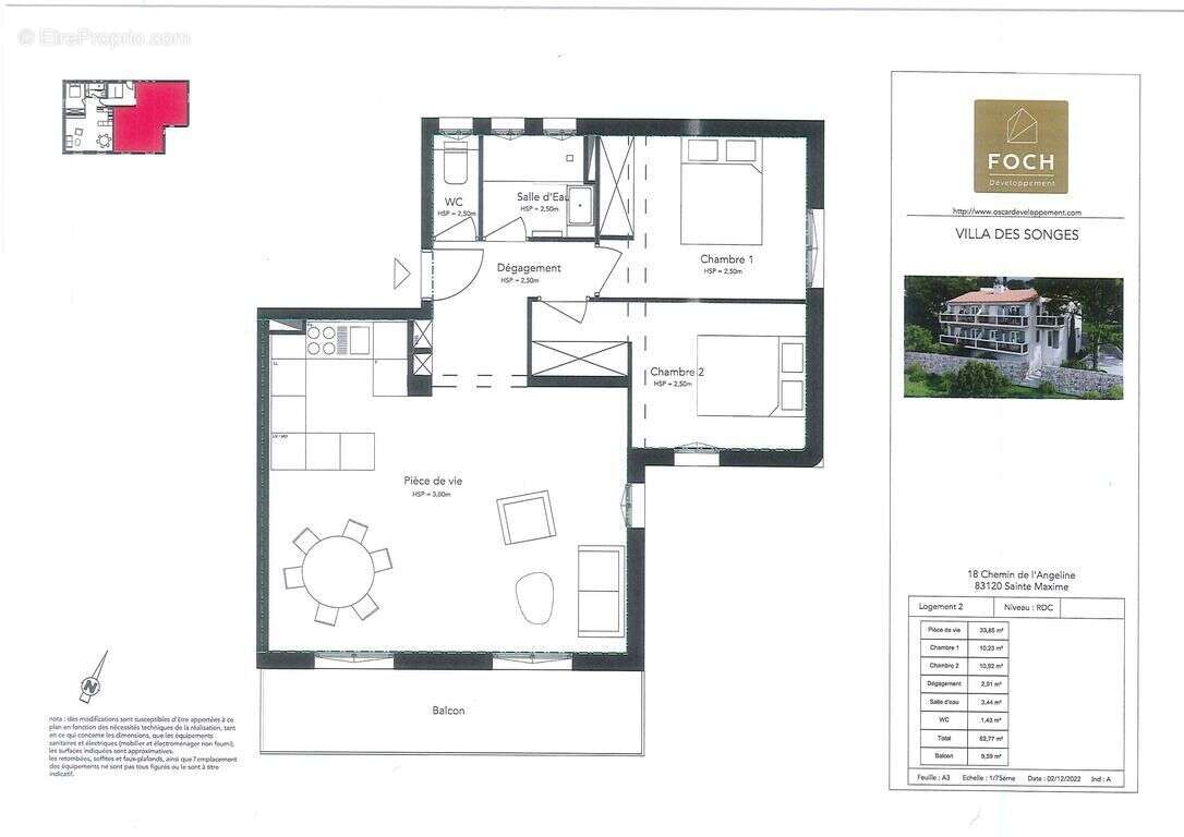 Appartement à SAINTE-MAXIME