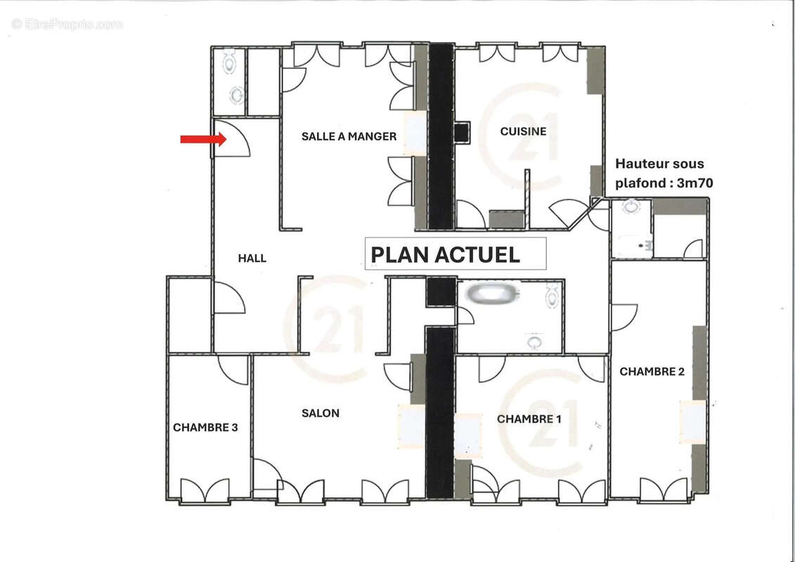 Appartement à LYON-7E