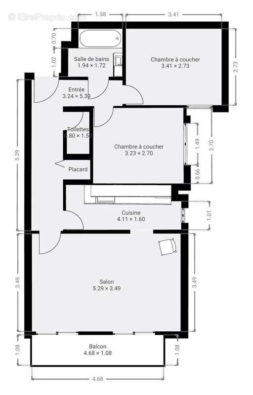 Appartement à BAGNEUX