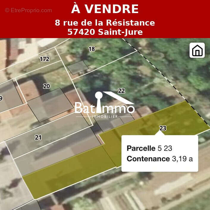 Terrain à SAINT-JURE