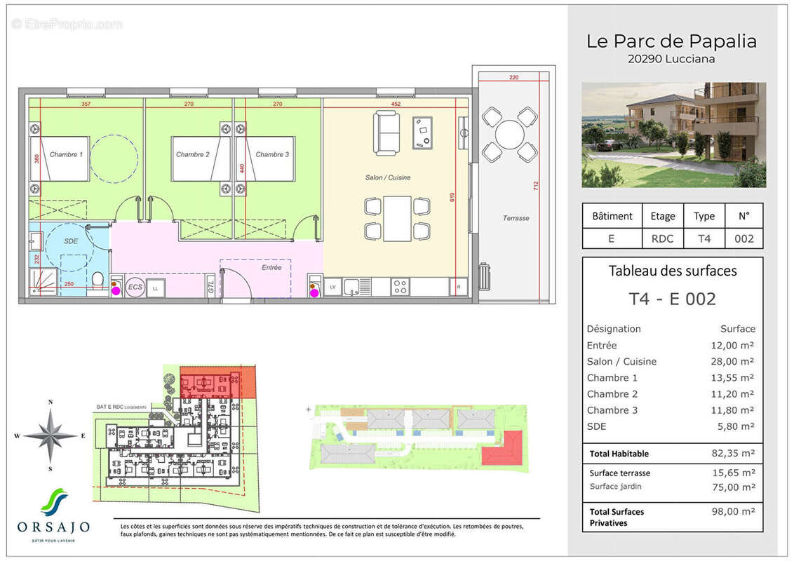 Appartement à LUCCIANA