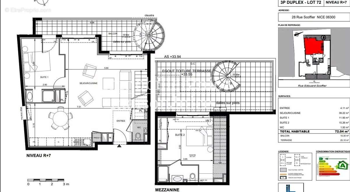 Appartement à NICE