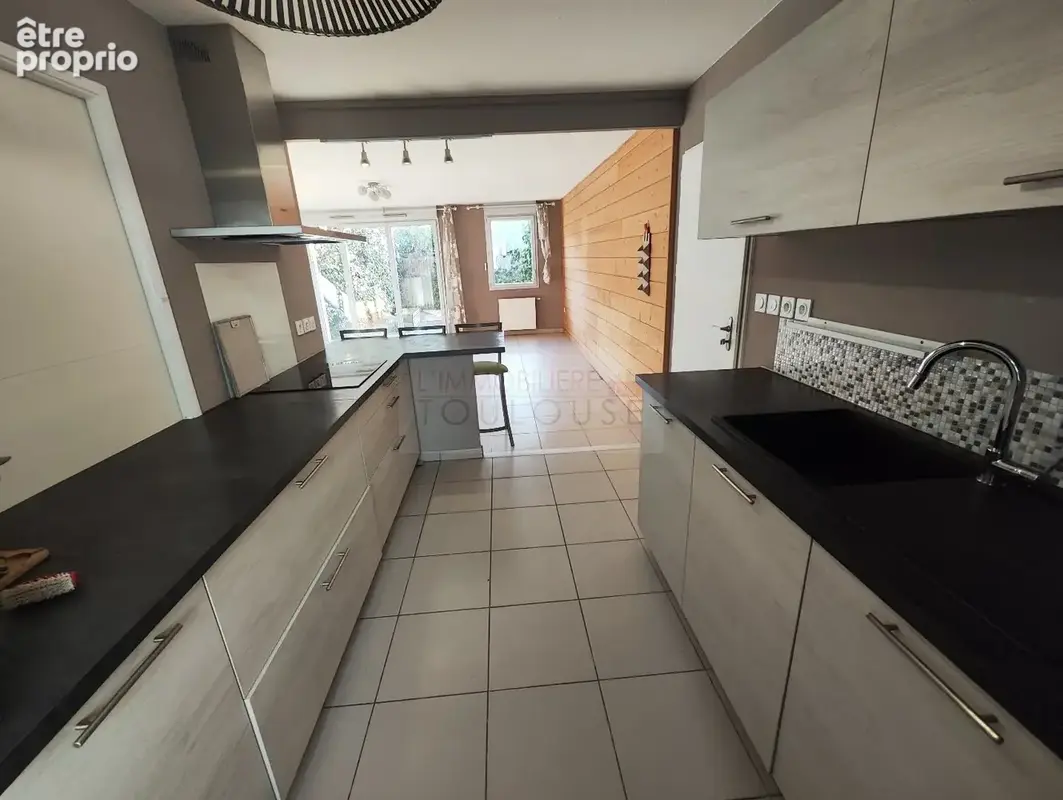 Balma  maison t5 duplex 119 m²  jardin  espace professionnel - photo 3