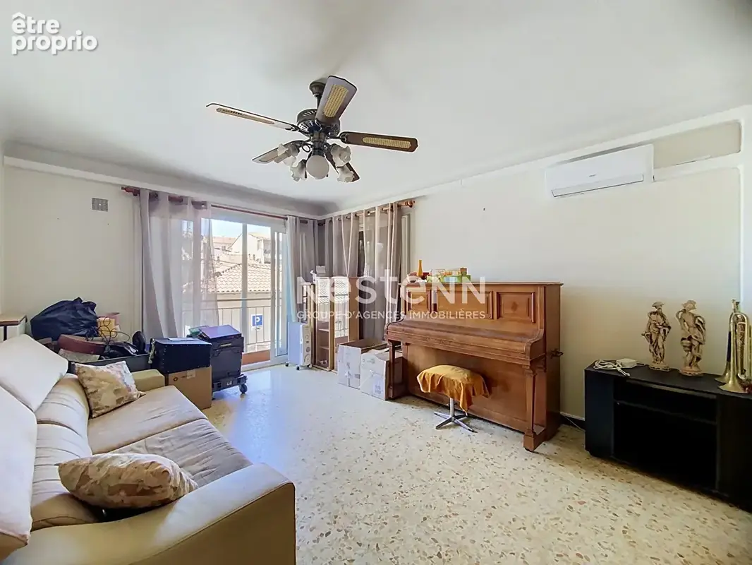 Vallauris - 3p - 60m² - centre ville - cave- travaux - photo 2