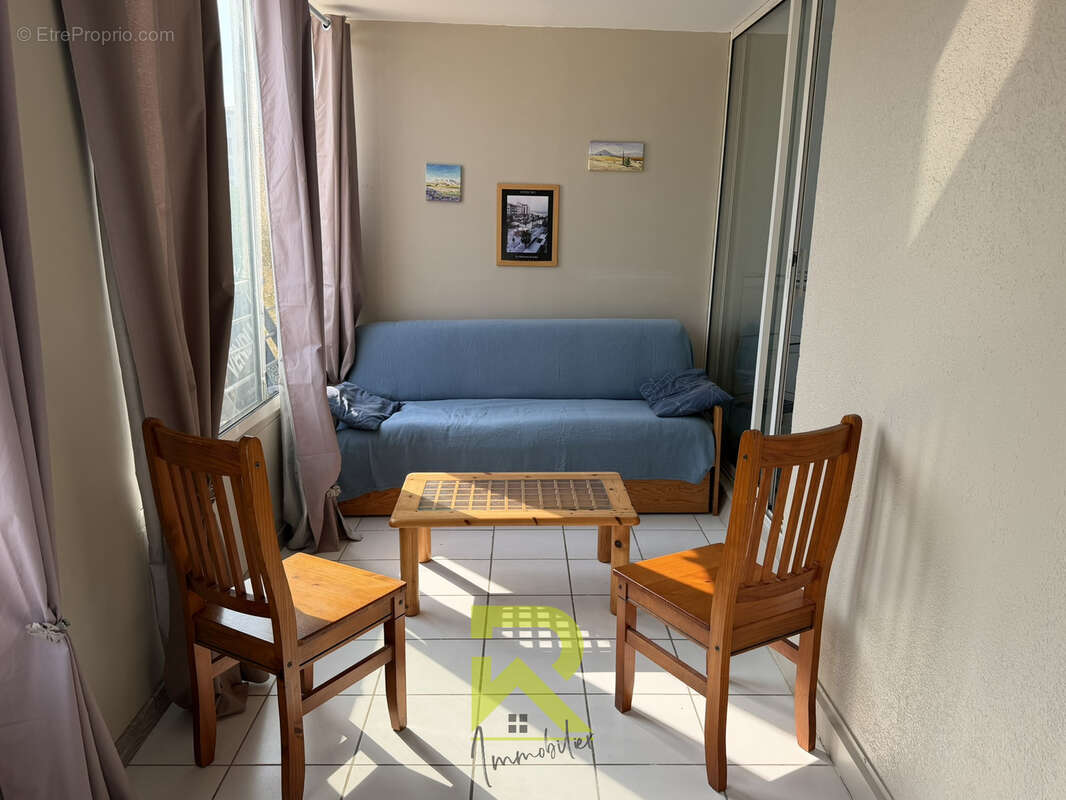 Rochelongue - la palme d or - appartement t2 + parking - photo 2