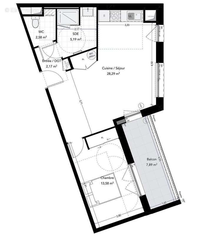 Appartement à PLOUHARNEL