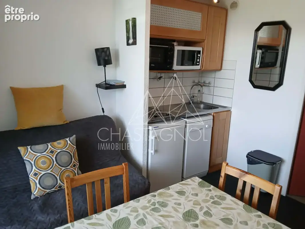 Studio avec coin montagne, balcon plein sud et parking privatif - photo 2