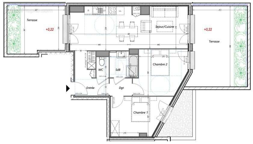 Appartement à TALENCE