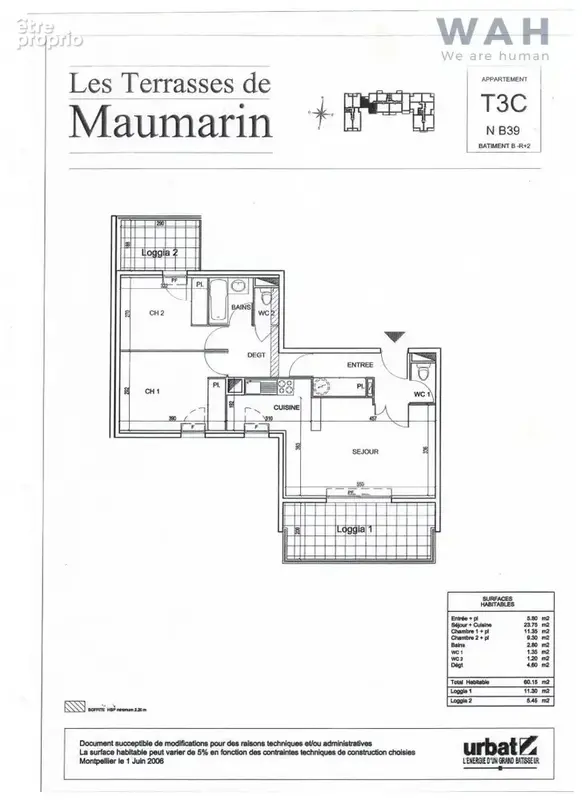 Vente appartement 3 pieces 34920 le cres - photo 15
