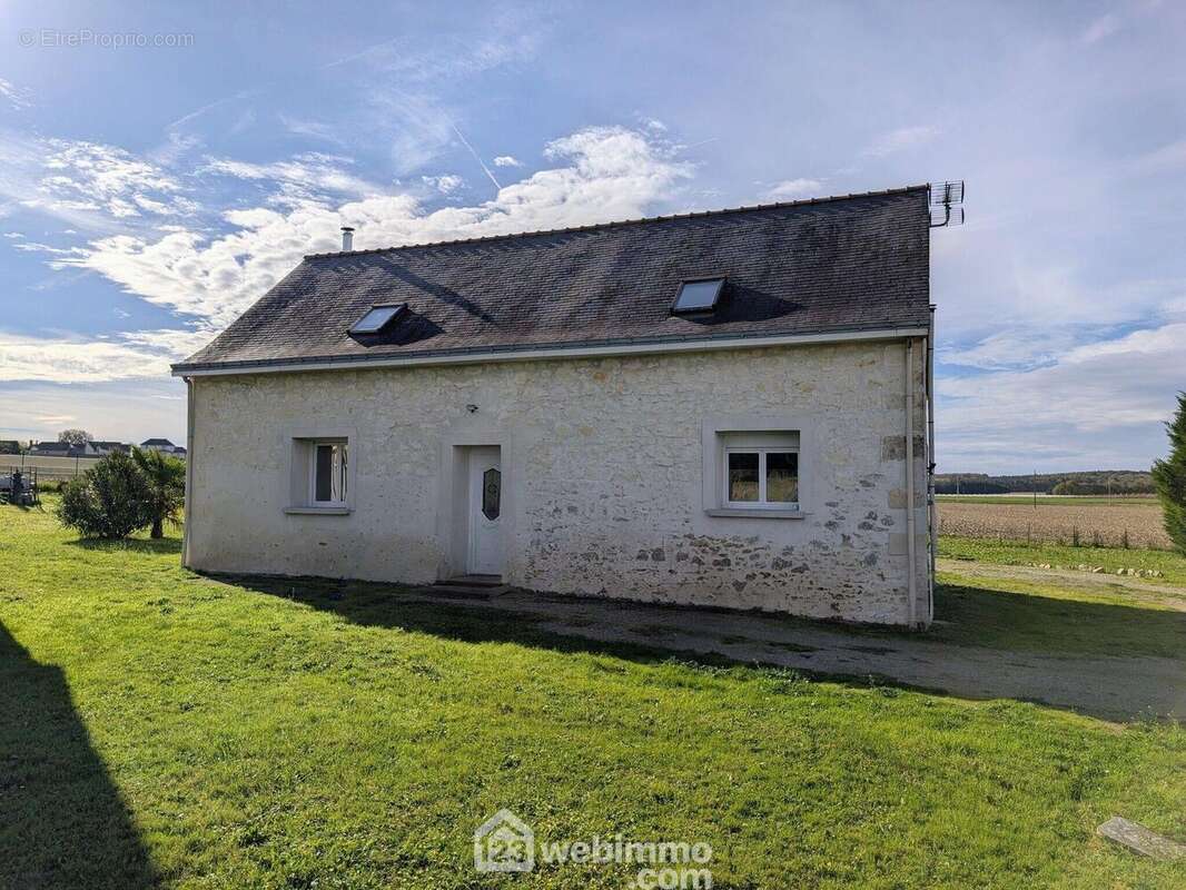 Façade de la maison - Maison à BAUNE