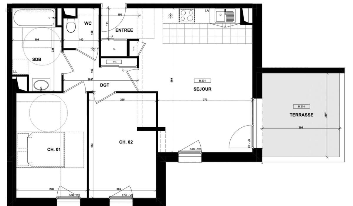 Appartement à LANNION