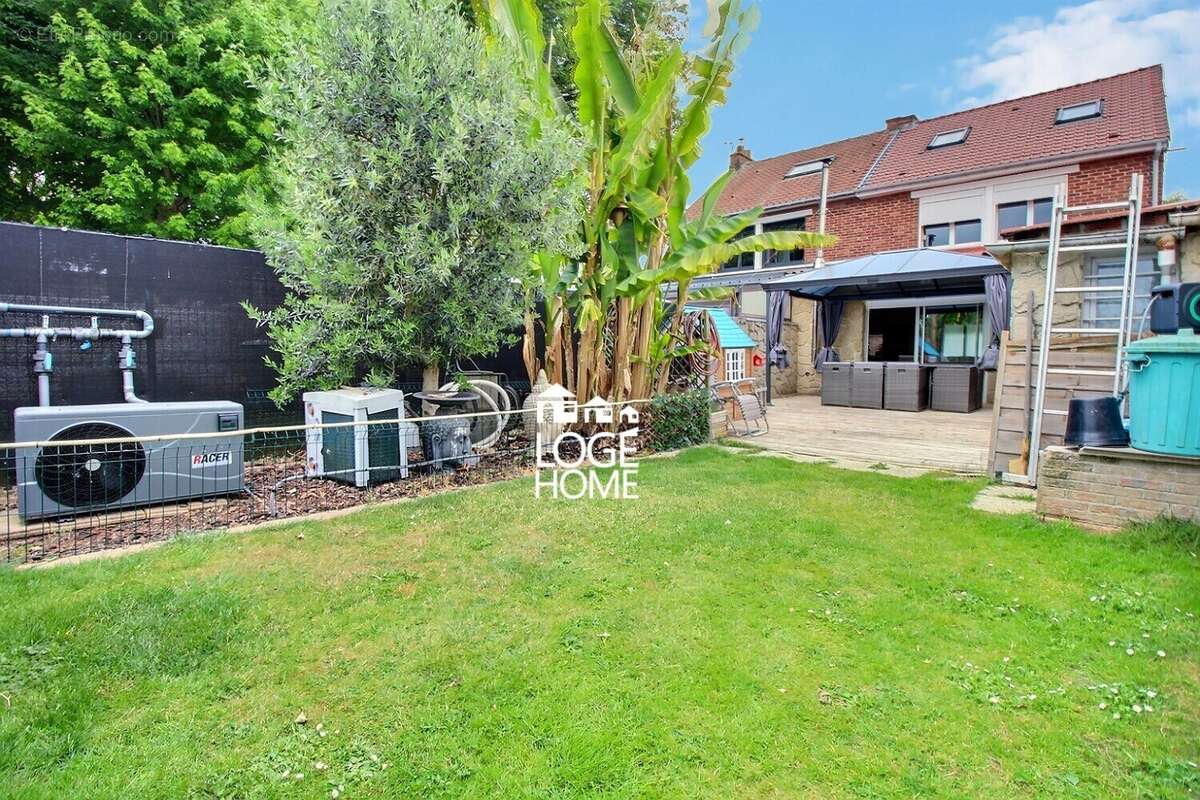 jardin - Maison à HENIN-BEAUMONT