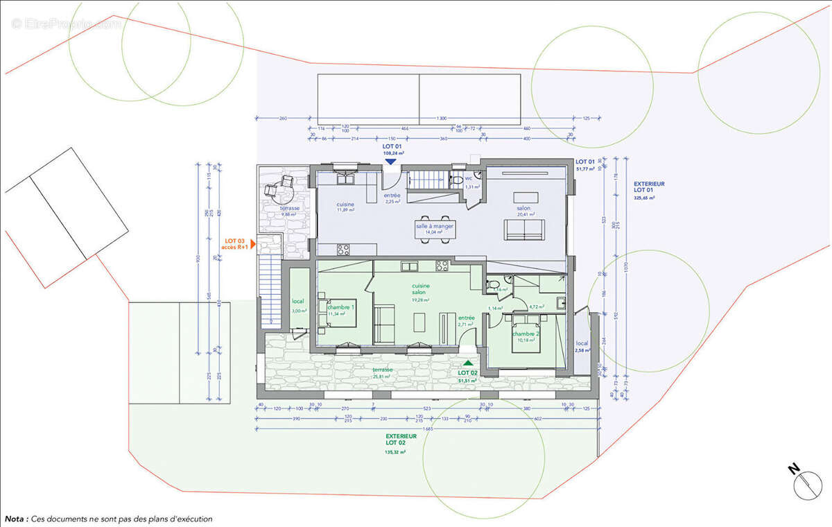 Appartement Belcodene 3 pièce(s) 51.51 m2 - photo 6