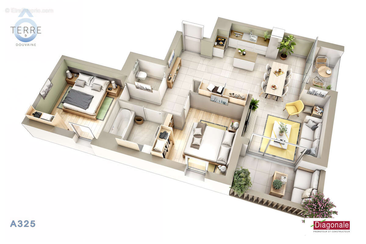 Appartement à DOUVAINE