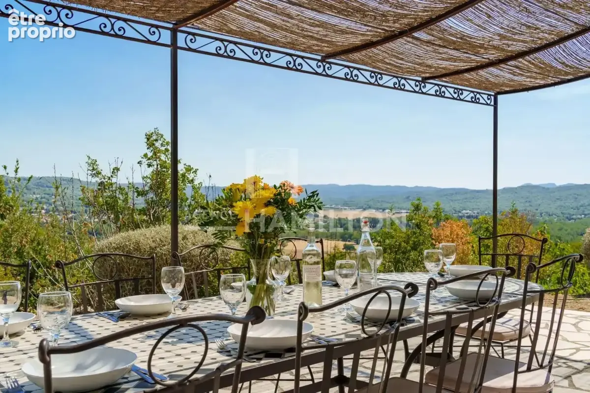 Belle villa contemporaine à Fayence, piscine et vue panoramique - photo 16