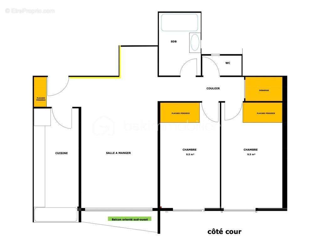 Appartement à ASNIERES-SUR-SEINE