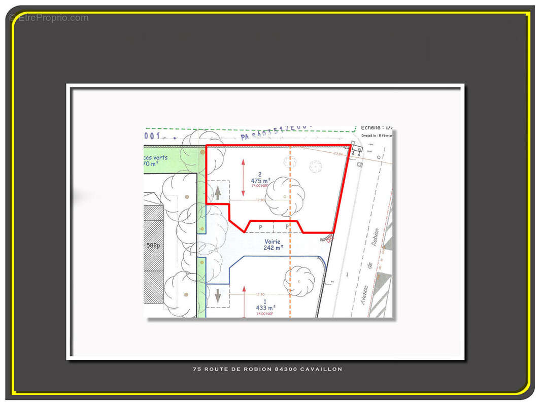 Terrain à CAVAILLON