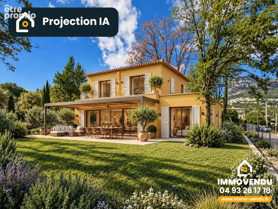 Terrain plat viabilisé 746m² - 111m² constructible - LA GAUDE - photo 1