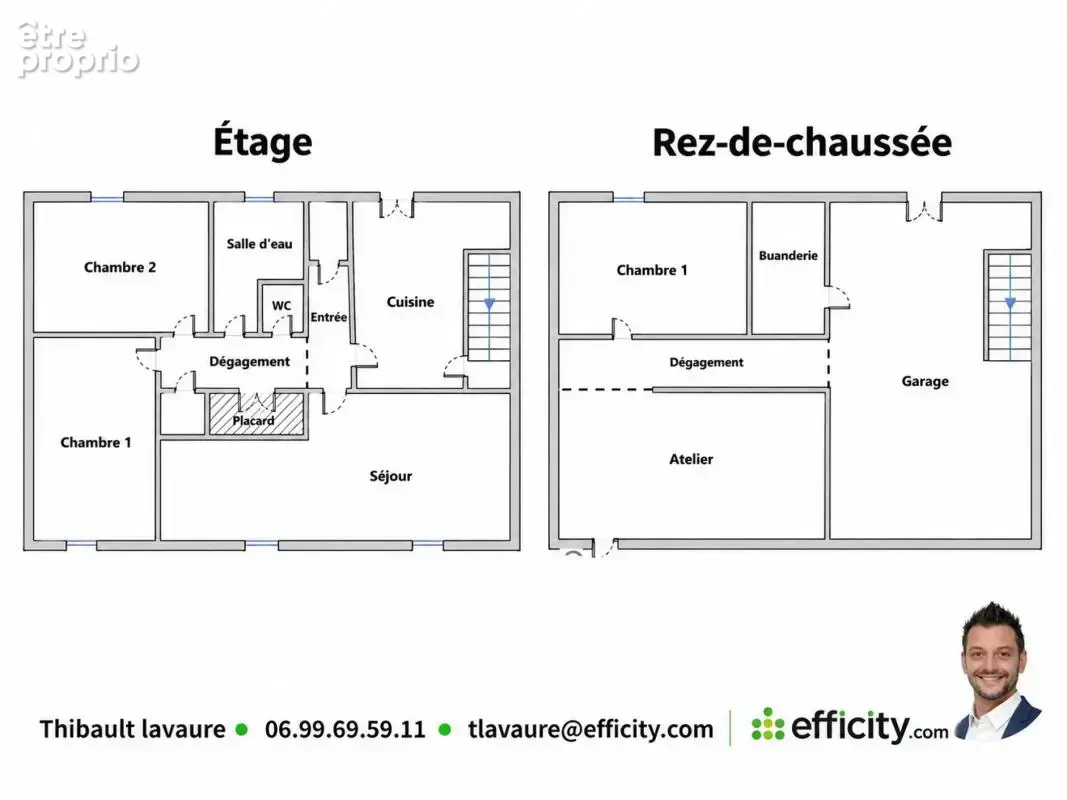 Maison 4 pièces 93 m² à vendre à Saint-Michel (16470) - photo 2