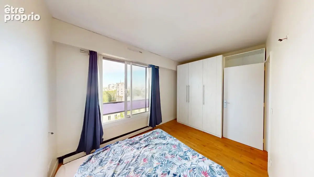 PARIS XIX    Métro Laumière ou Ourcq   3P - 1 chambre 49m²  balcon, cave et parking - photo 6