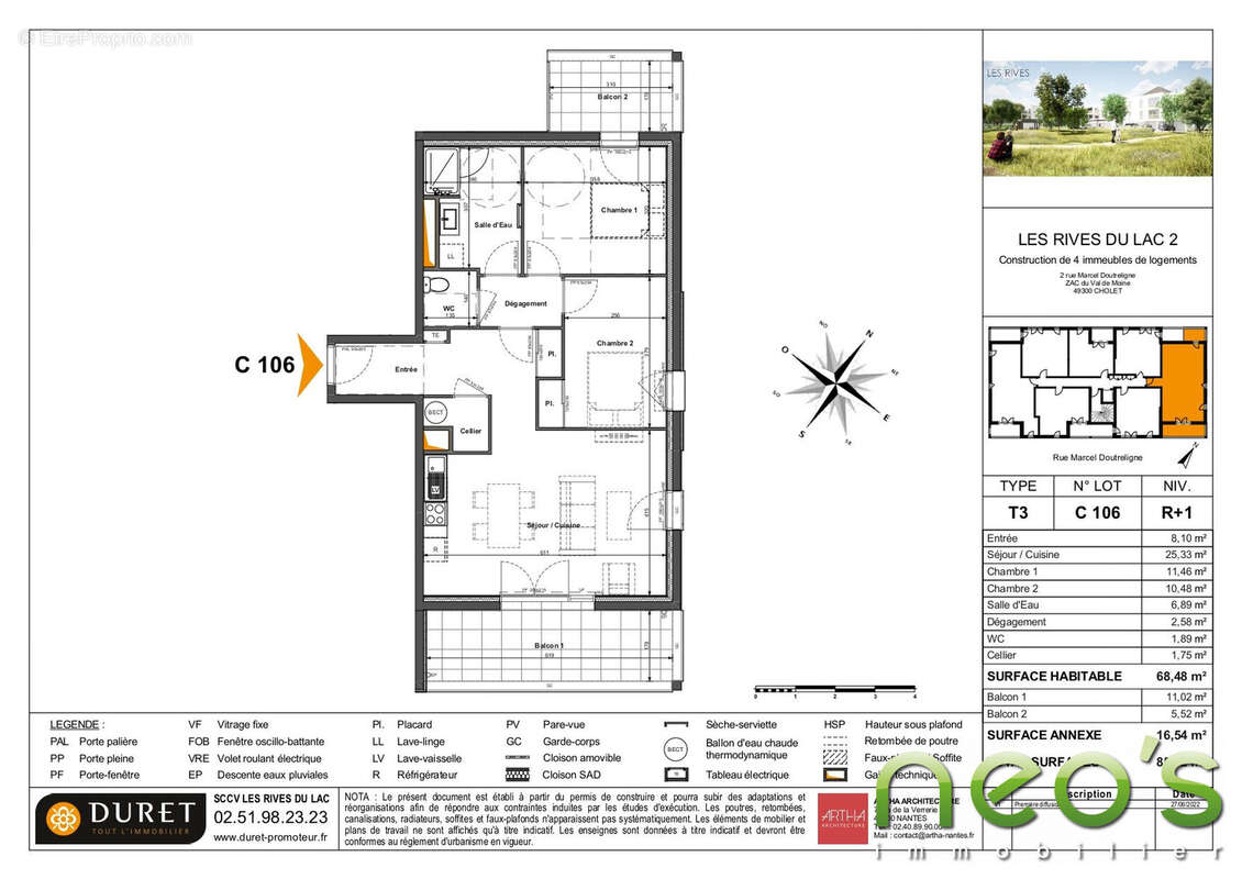 Appartement à CHOLET