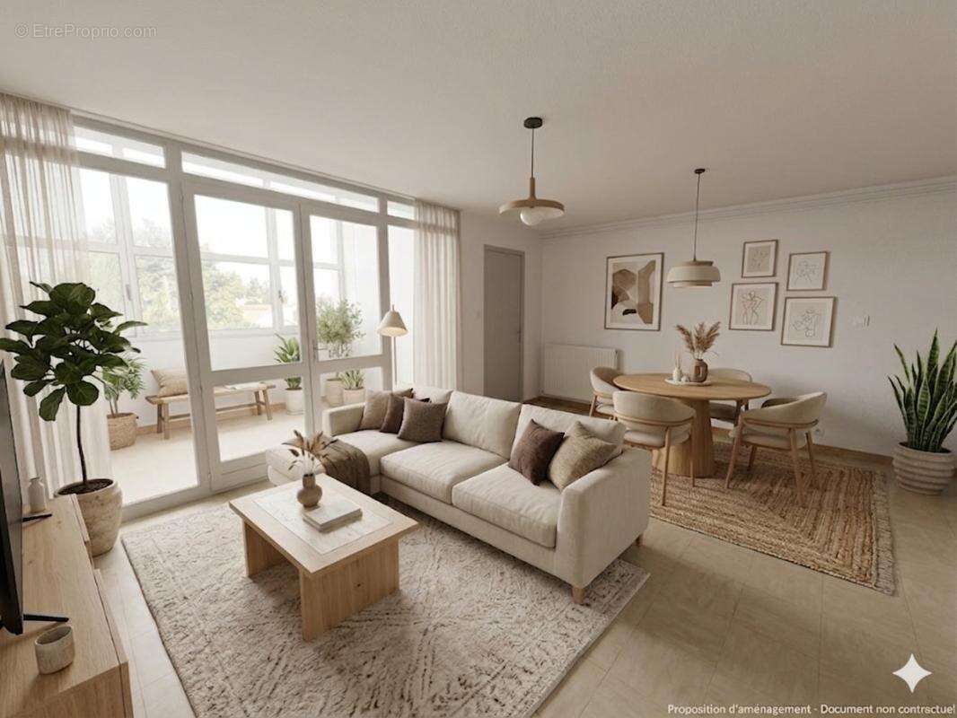 Residence lou souleu, appartement t3 en duplex avec veranda - photo 3