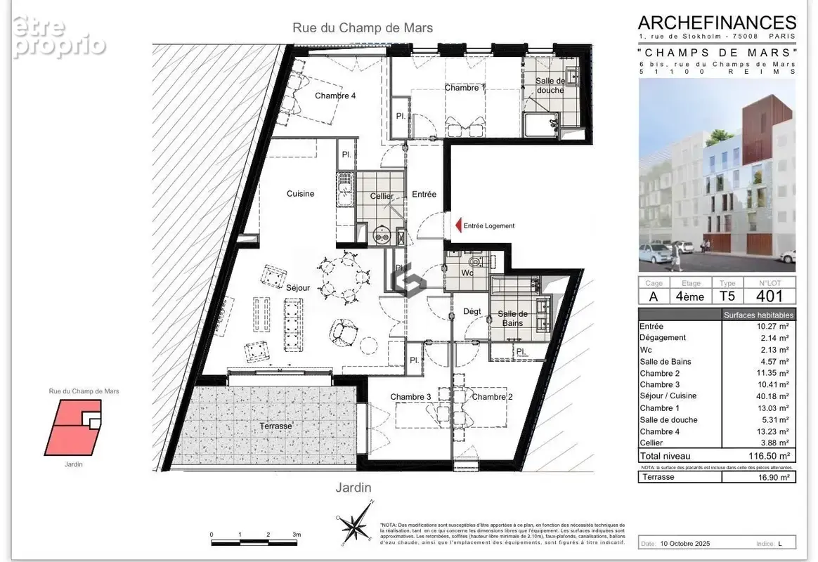 Appartement à REIMS