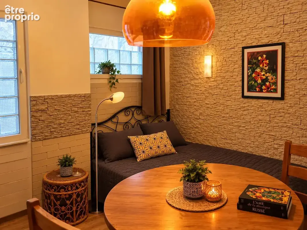 Appartement meublé rénové 1 chambre, séjour lumineux, à 100 m du centre de Céret - photo 6