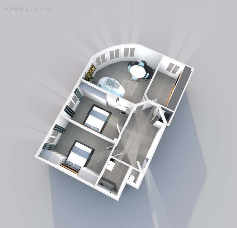 Appartement 69 m² à Marseille-2e  - photo 2