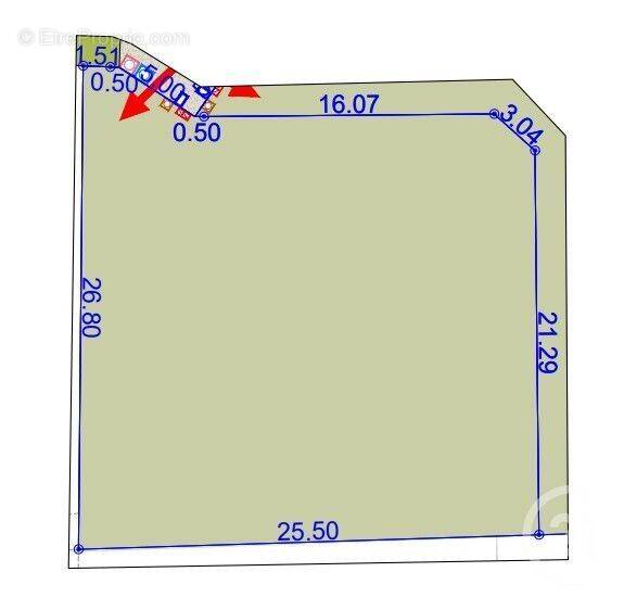 Terrain à MONTBARTIER