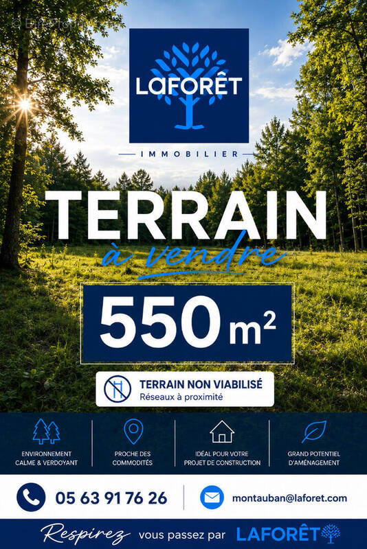 Terrain à MONTAUBAN