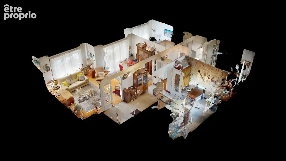 Appartement  traversant  87m2 rue de la Mouillère - photo 11