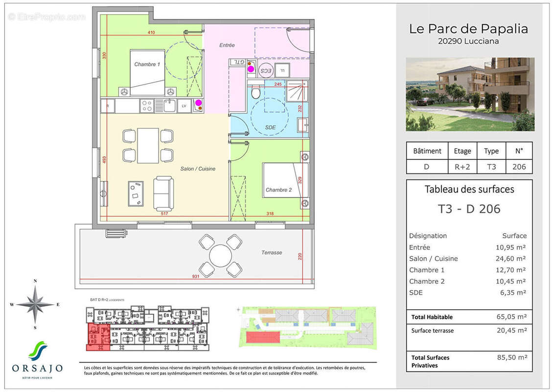 Appartement à LUCCIANA