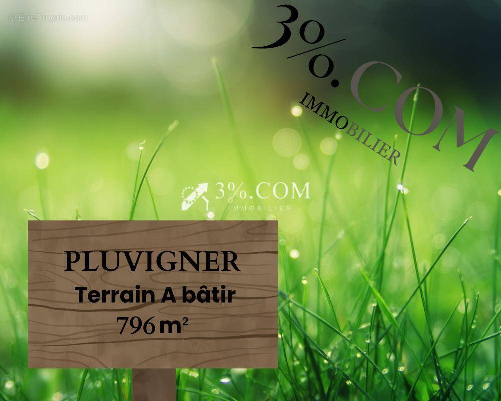 Terrain à PLUVIGNER