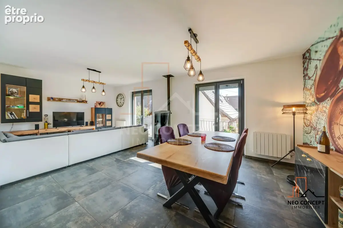 * SESSENHEIM - Maison rénovée en 2021 de 116 m² située en seconde ligne, avec un terrain idylique ! * - photo 4