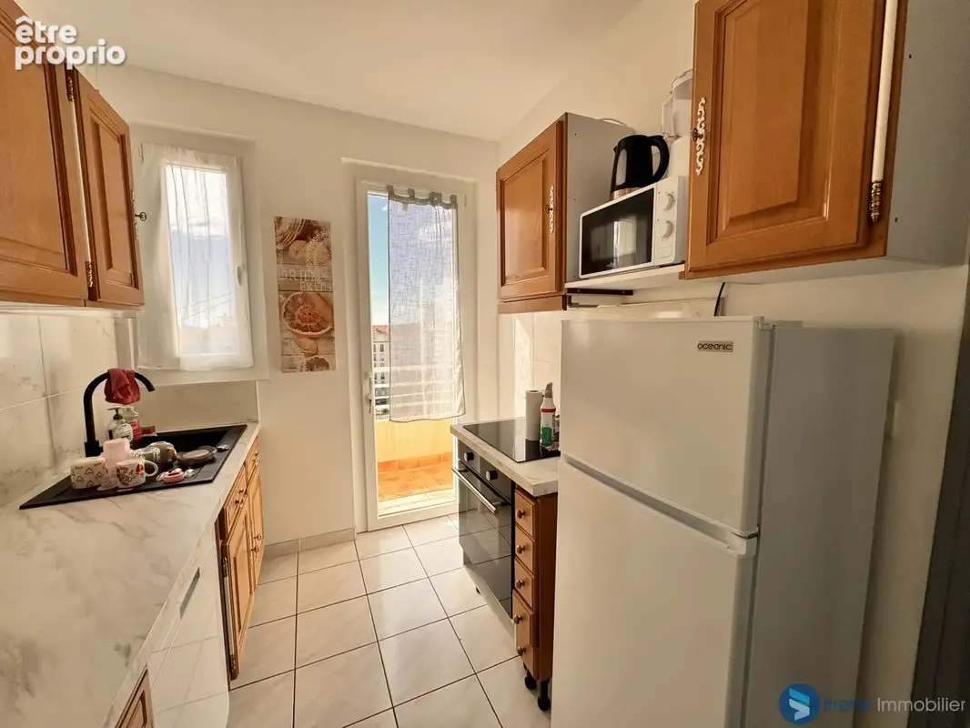  toulon claret superbe t3 vue faron avec 2 balcons - photo 4