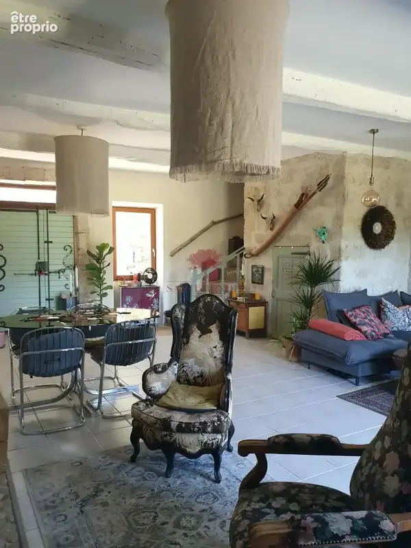 A vendre - secteur  gignac - renovee 2020 -maison en pierre de type t54 de 170m2 avec jardin - photo 6