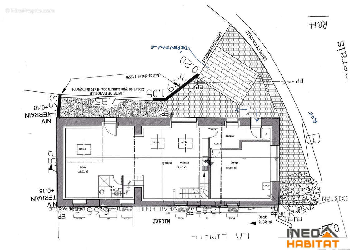 Maison à NOYAL-CHATILLON-SUR-SEICHE